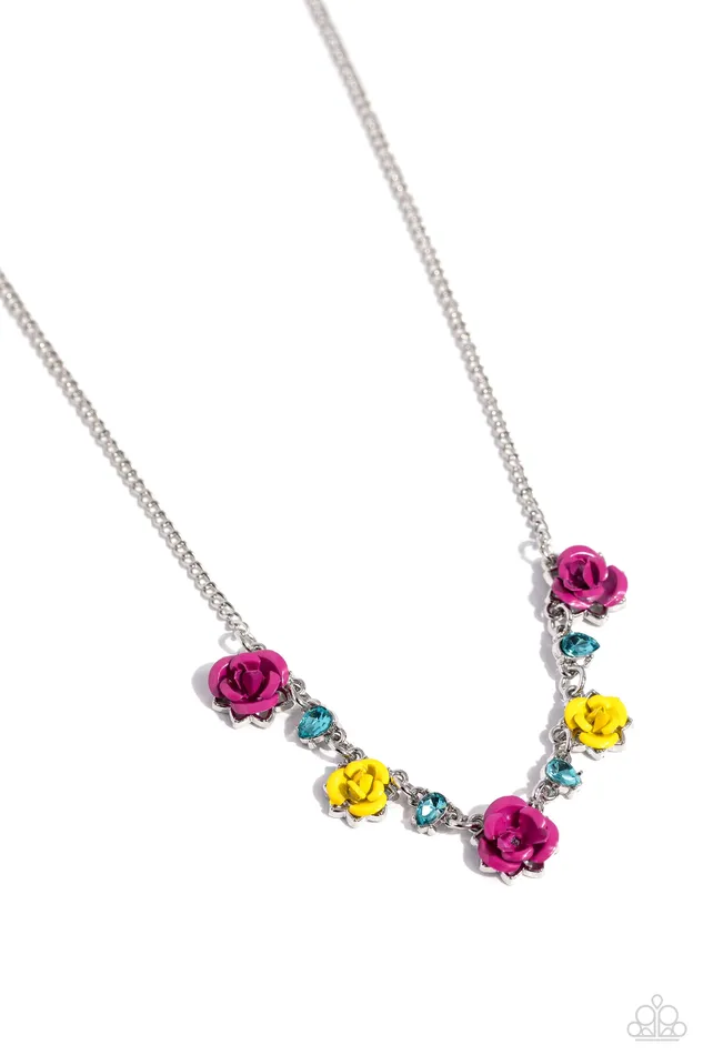 Earrings Paparazzi Accessories Strike a ROSE Pink