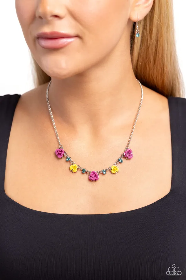Earrings Paparazzi Accessories Strike a ROSE Pink