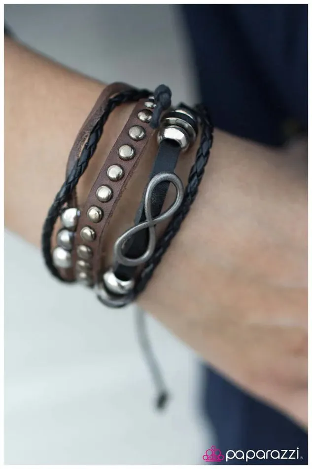 Bracelets Paparazzi Jewelry Paparazzi Bracelet KNOT To Be Outdone Brown