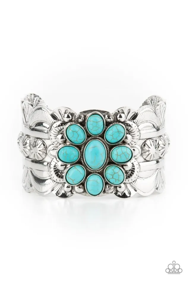 Bracelets Paparazzi Jewelry Paparazzi Bracelet Southern Eden Blue Bracelets Paparazzi Jewelry Paparazzi Bracelet Southern Eden Blue