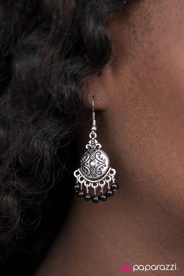 Earrings Paparazzi Jewelry Paparazzi Earring Did You Catch That Black