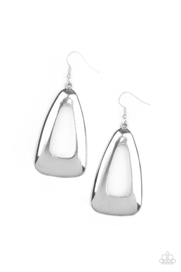 Paparazzi Jewelry Earrings Paparazzi Earring Irresistibly Industrial Silver Paparazzi Jewelry Earrings Paparazzi Earring Irresistibly Industrial Silver