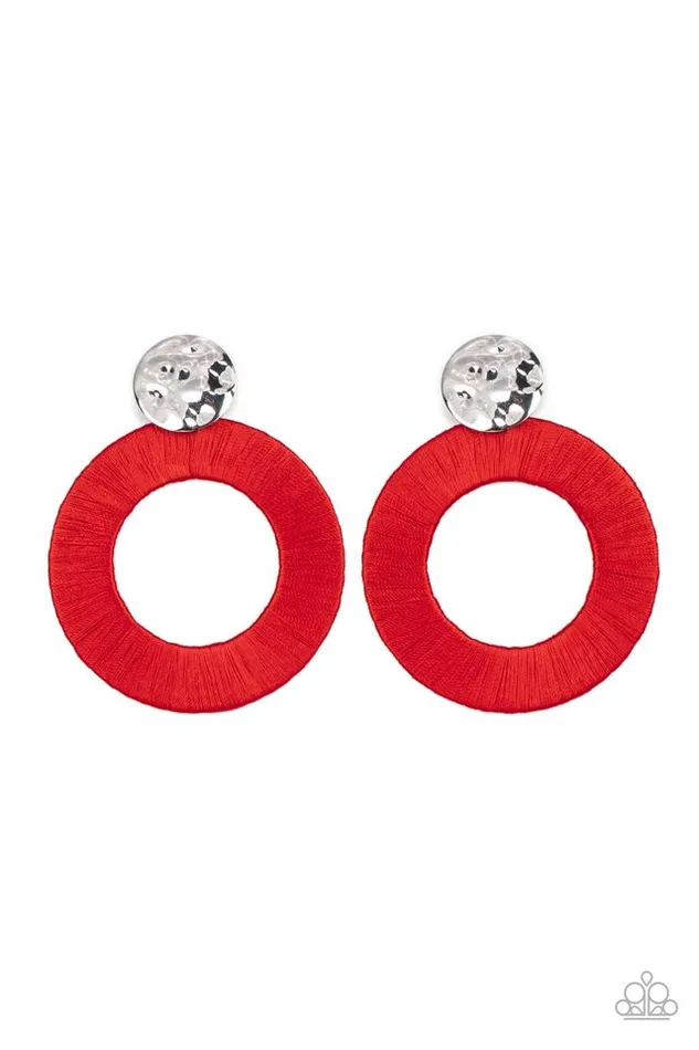 Paparazzi Jewelry Earrings Paparazzi Earring Strategically Sassy Red Paparazzi Jewelry Earrings Paparazzi Earring Strategically Sassy Red