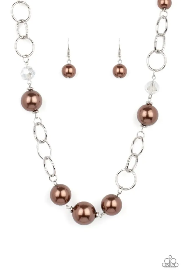 Paparazzi Jewelry Paparazzi Necklace New Age Novelty Brown Necklaces Paparazzi Jewelry Paparazzi Necklace New Age Novelty Brown Necklaces