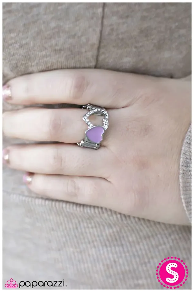 Paparazzi Jewelry Paparazzi Ring Ive HEART It All Before Purple Rings