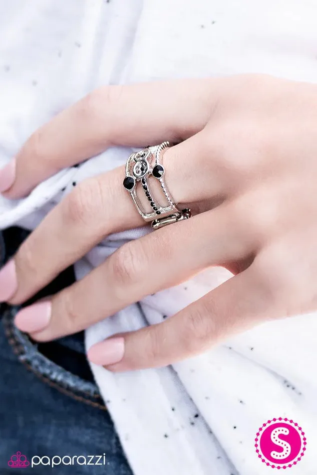 Paparazzi Jewelry Rings Paparazzi Ring No Time Like The Present Black