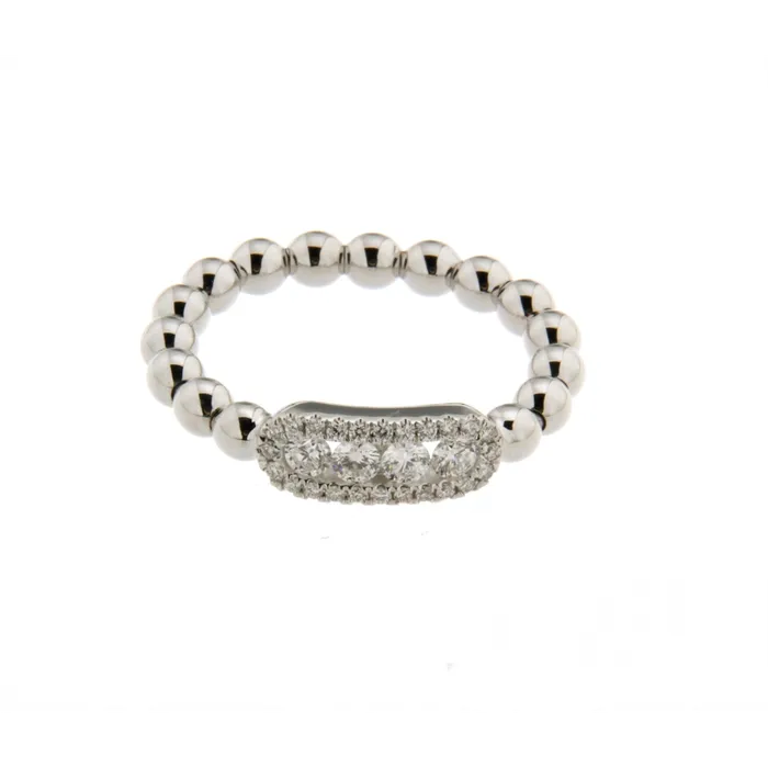 Rings Hulchi Belluni 18K White Gold Diamond Ring Hulchi Belluni