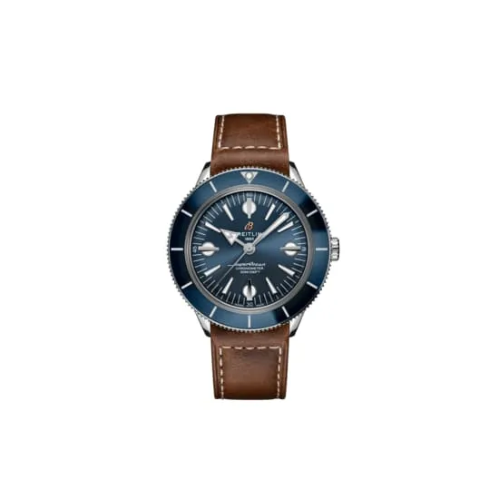 Watches Breitling Breitling Superocean Heritage57 42mm Stainless Steel Blue dial Watch A10370161C1X1