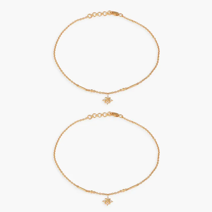 Earrings SILVER Star Delicate Silver Anklets
