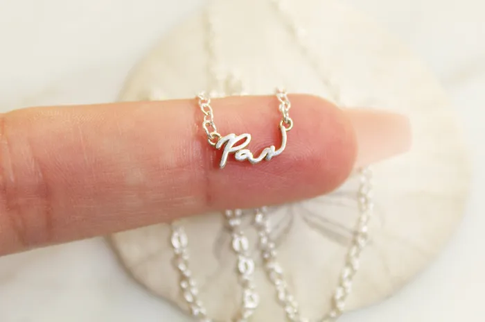 TheLittleCatholic Necklaces Pax Necklace in 925 Sterling Silver