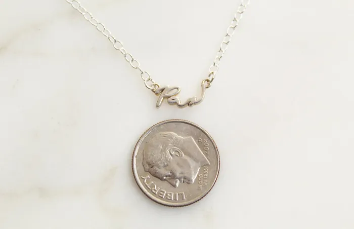 TheLittleCatholic Necklaces Pax Necklace in 925 Sterling Silver
