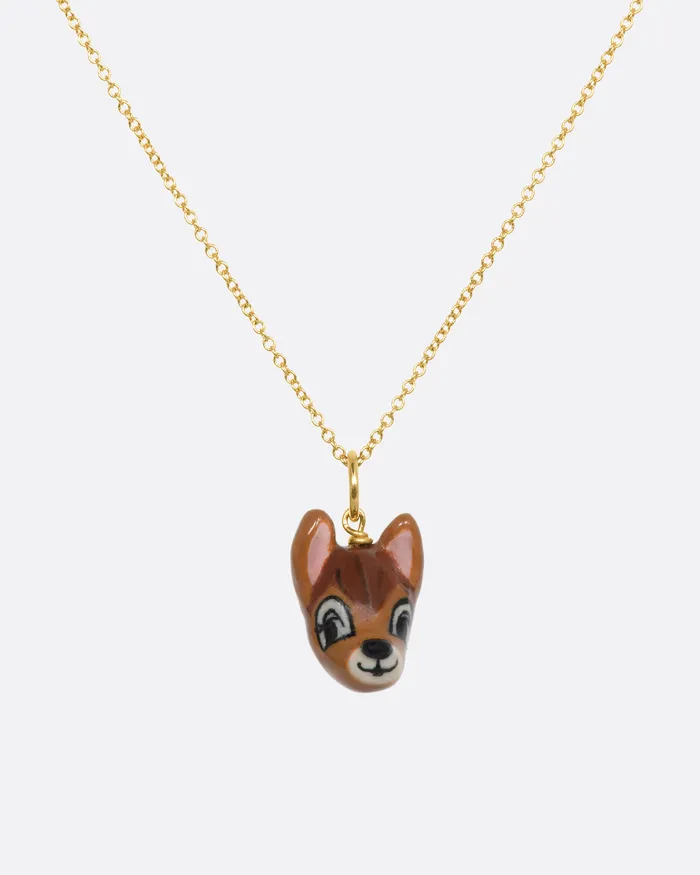 Bambi Charm OKSCHARMS Charm Necklaces Bambi Charm OKSCHARMS Charm Necklaces