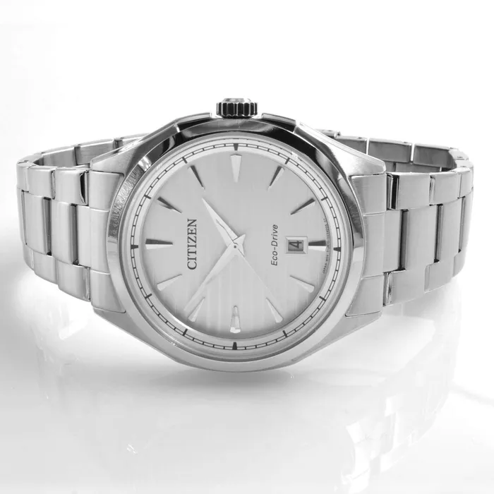 Bracelets Citizen Citizen Mens Watch EcoDrive Power Reserve Silver Tone Dial Bracelet AW175085A Bracelets Citizen Citizen Mens Watch EcoDrive Power Reserve Silver Tone Dial Bracelet AW175085A