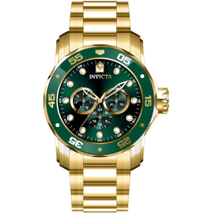 Bracelets Invicta Mens Quartz Watch Pro Diver Green Dial Yellow Gold Bracelet 45727 Invicta Bracelets Invicta Mens Quartz Watch Pro Diver Green Dial Yellow Gold Bracelet 45727 Invicta