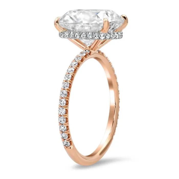 deBebians Rings Wrap Kori Moissanite Engagement Ring