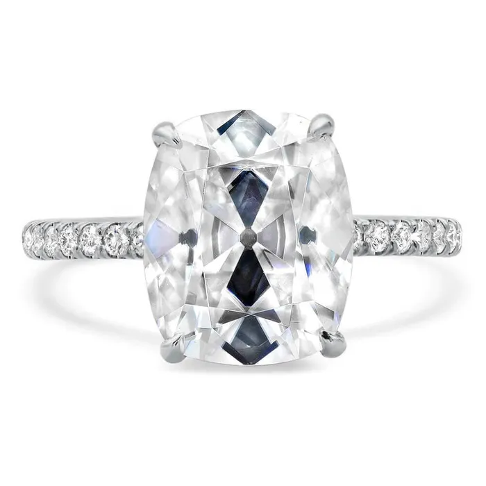 deBebians Rings Wrap Kori Moissanite Engagement Ring