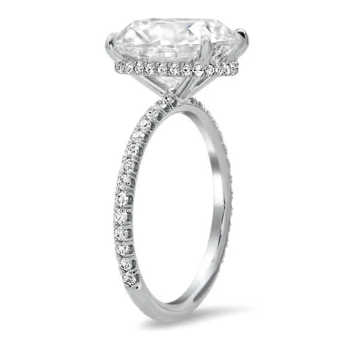 deBebians Rings Wrap Kori Moissanite Engagement Ring