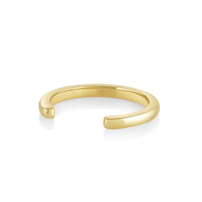 Everyday Cosmic Light Open Shank Band Marrow Fine Rings