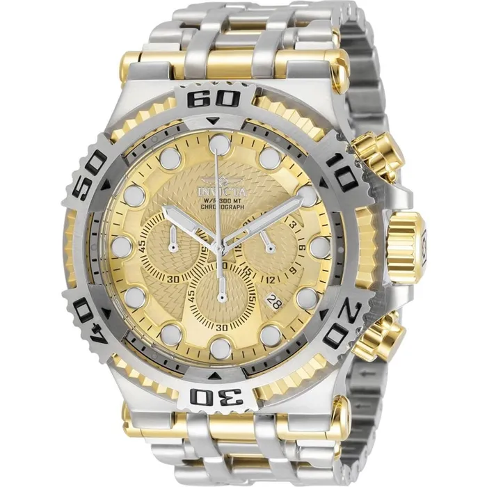 Invicta Bracelets Invicta Mens Chronograph Watch Specialty Gold Tone Dial Two Tone Bracelet 30643 Invicta Bracelets Invicta Mens Chronograph Watch Specialty Gold Tone Dial Two Tone Bracelet 30643