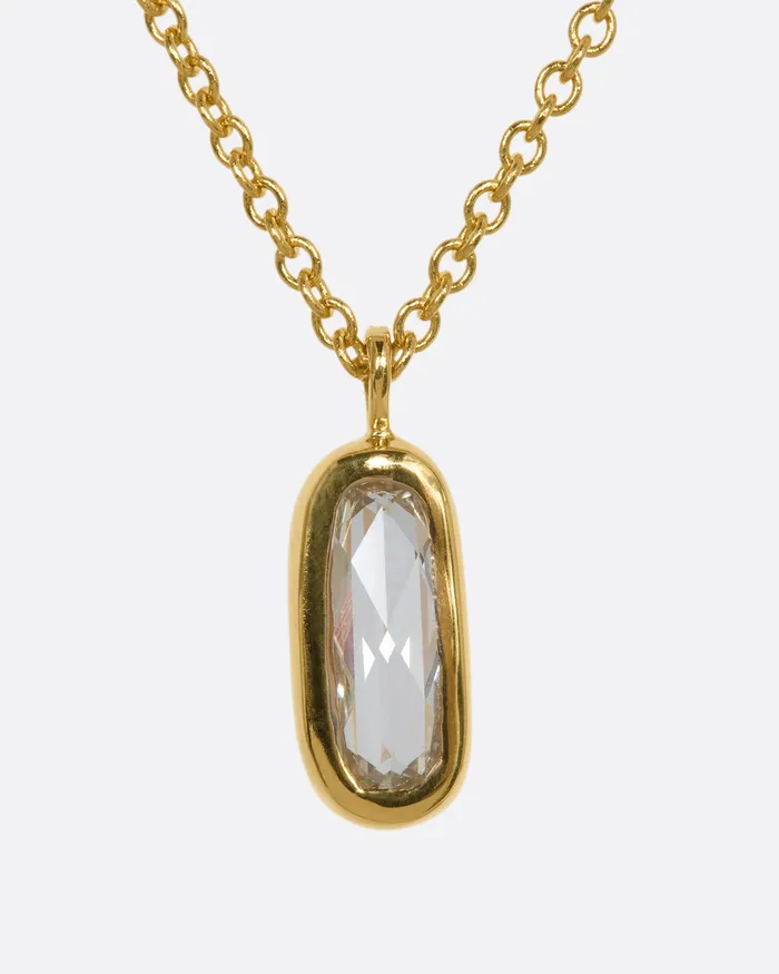 KIMBERLIN BROWN Necklaces Diamond Ellipse Necklace KIMBERLIN BROWN Necklaces Diamond Ellipse Necklace