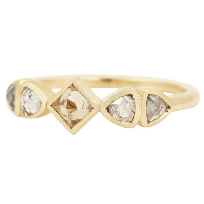 Lauren Wolf Jewelry Rings Celestial Crown Diamond Ring