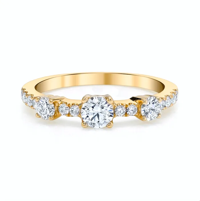 Rings anitako DIAMOND COLLINS RING