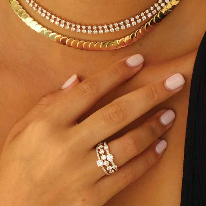 Rings anitako DIAMOND COLLINS RING