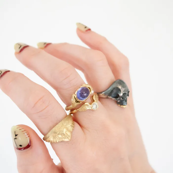 Rings Anthony Lent Flying Diamond Ring