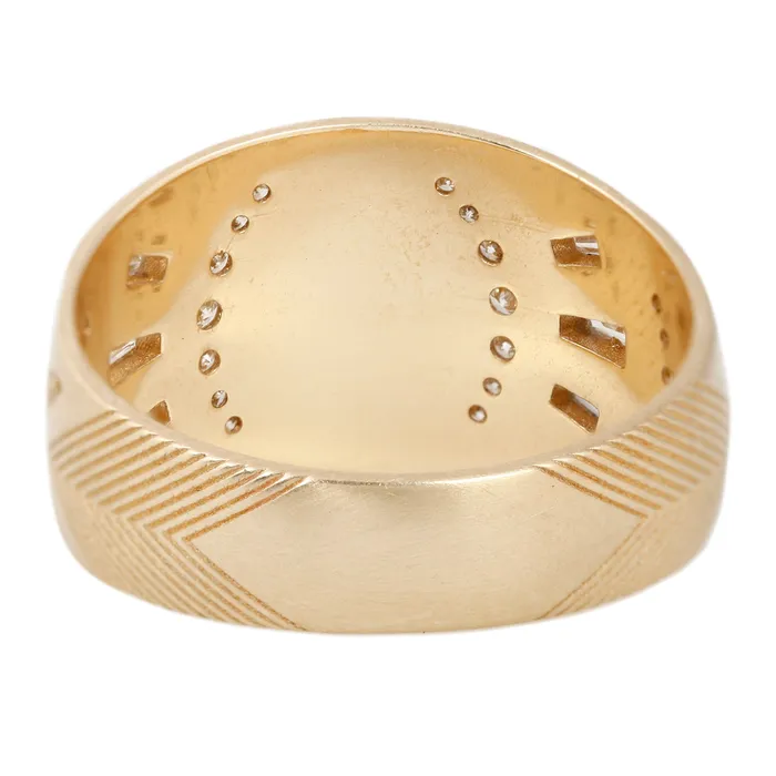 Rings Celine DAoust Diamond Deco Beam Ring