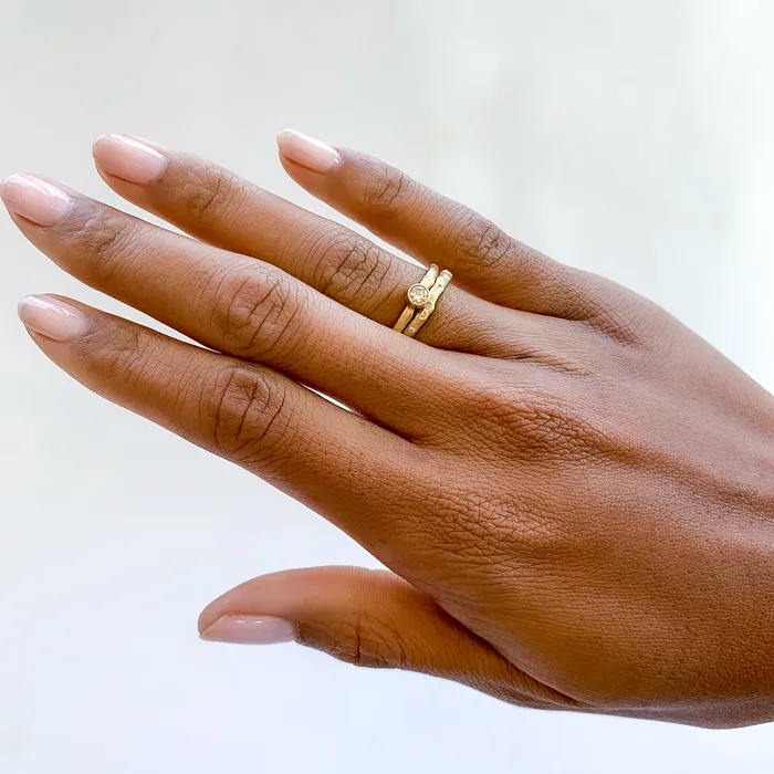 Rings Sarah Swell Gold Vine Diamond Band