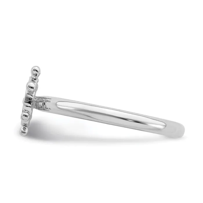 Rings Stackable Expressions Sterling Silver Stackable Expressions Rhodium Ships Wheel Ring QSK1944 Rings Stackable Expressions Sterling Silver Stackable Expressions Rhodium Ships Wheel Ring QSK1944