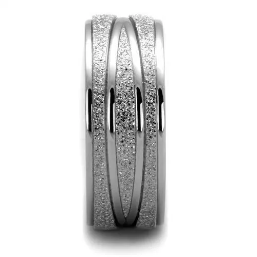 Rings TK1671 High polished no plating Stainless Steel Ring with No Stone Alamode