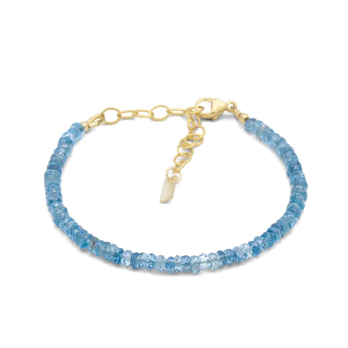 Santa Maria Aquamarine Bracelet Earthly Abundance Bracelets