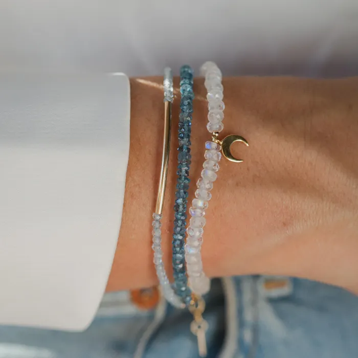 Santa Maria Aquamarine Bracelet Earthly Abundance Bracelets