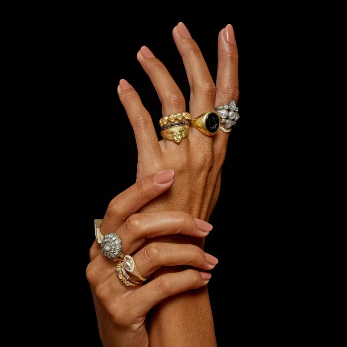 Skull Eternity Band Anthony Lent Rings