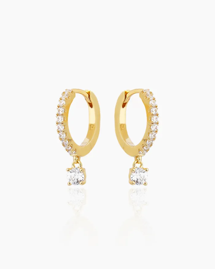 Sophie Gold Huggies Penny Pairs PreStyled Sets