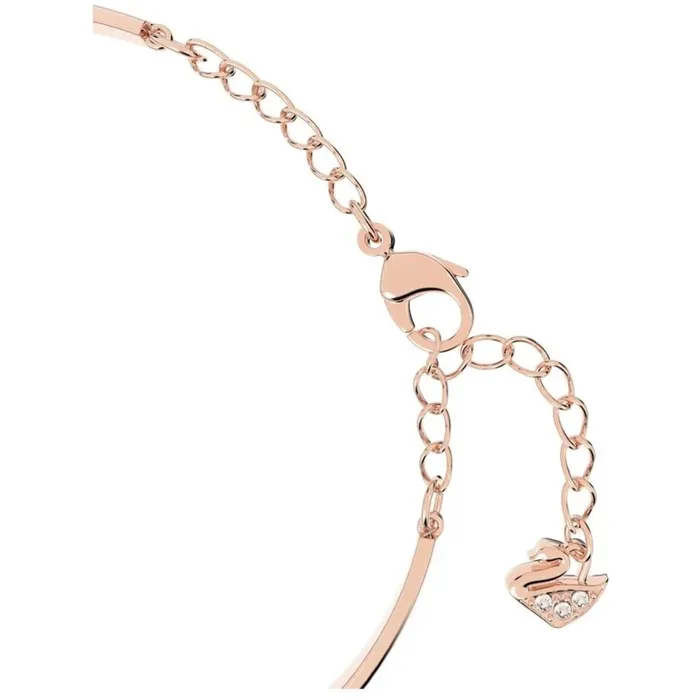 Swarovski Bracelets Swarovski Womens Bangle Bracelet Swarovski Symbolic Duo Moon Rose Gold 5429729
