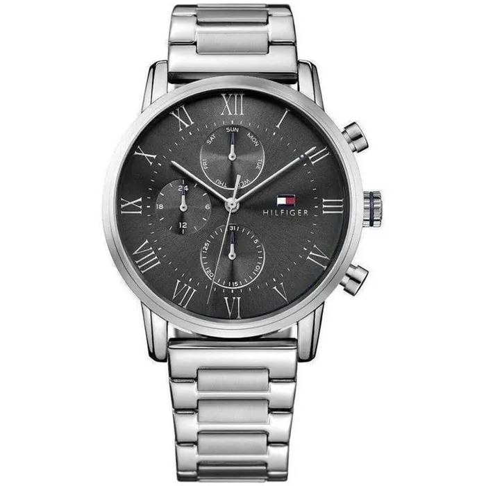Tommy Hilfiger Mens Quartz Watch Kane Black Dial Stainless Steel Bracelet 1791397 Tommy Hilfiger Bracelets Tommy Hilfiger Mens Quartz Watch Kane Black Dial Stainless Steel Bracelet 1791397 Tommy Hilfiger Bracelets