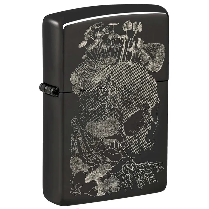 Zippo Windproof Lighter Skull Mushroom Design High Polish Black Photo Image 48590 Zippo Rings Zippo Windproof Lighter Skull Mushroom Design High Polish Black Photo Image 48590 Zippo Rings