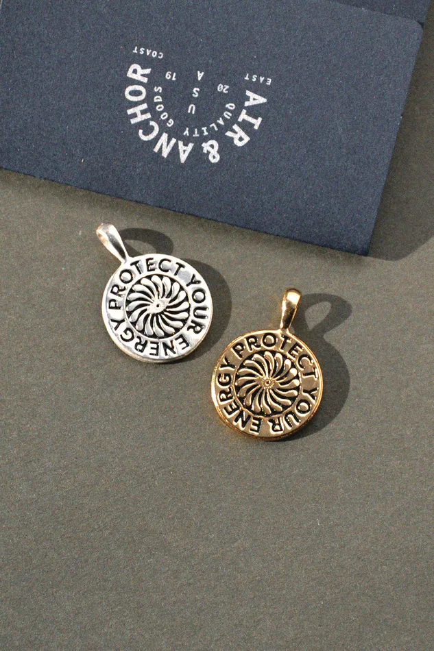 Air Anchor Rings Sterling Silver Protect Your Energy Charm