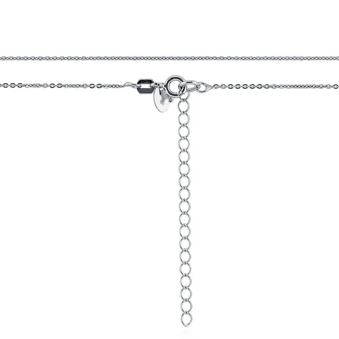 BERRICLE Necklaces Italian Rolo Chain Necklace in Sterling Silver
