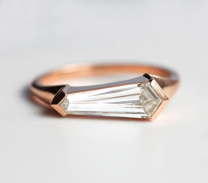 Capucinne Rings Gianna Lab Diamond Ring
