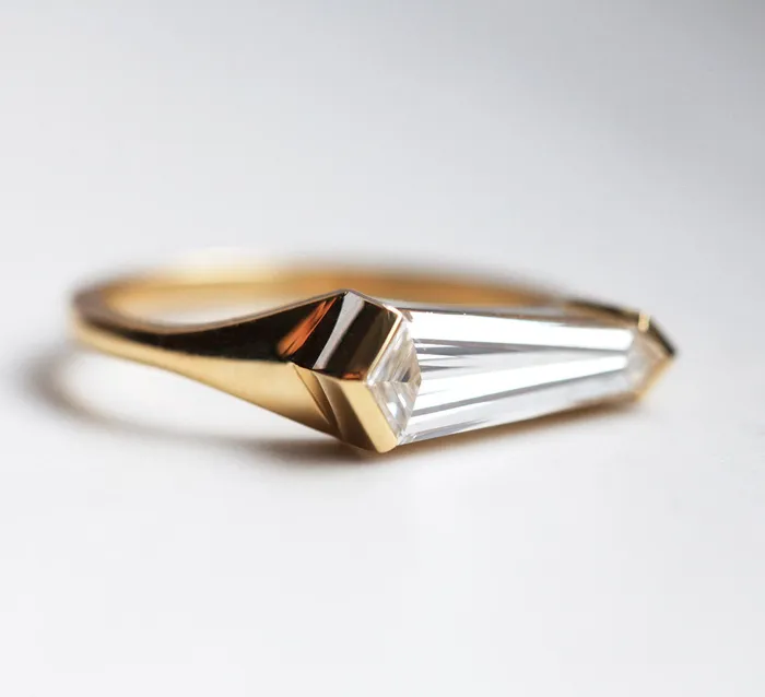 Capucinne Rings Gianna Lab Diamond Ring
