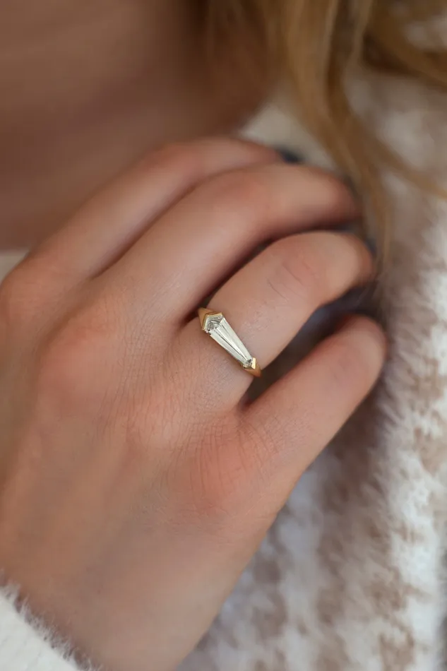 Capucinne Rings Gianna Lab Diamond Ring