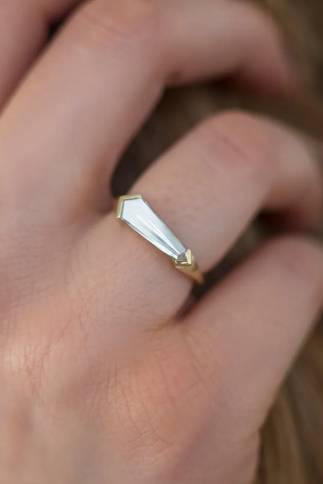 Capucinne Rings Gianna Lab Diamond Ring
