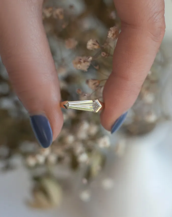 Capucinne Rings Gianna Lab Diamond Ring