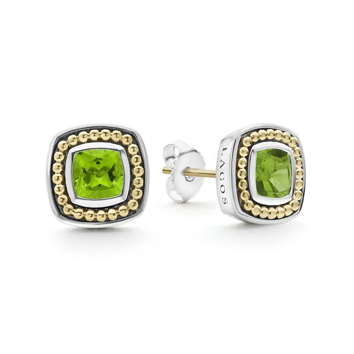 Earrings LAGOS Rittenhouse Peridot Stud Earrings