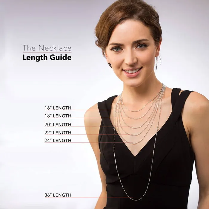 Necklaces BERRICLE Adjustable Slider Chain Necklace in Sterling Silver 2 Piece