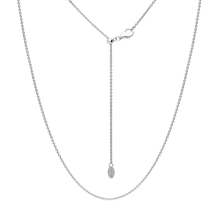 Necklaces BERRICLE Adjustable Slider Chain Necklace in Sterling Silver 2 Piece