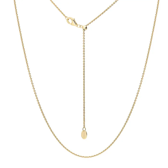 Necklaces BERRICLE Adjustable Slider Chain Necklace in Sterling Silver 2 Piece